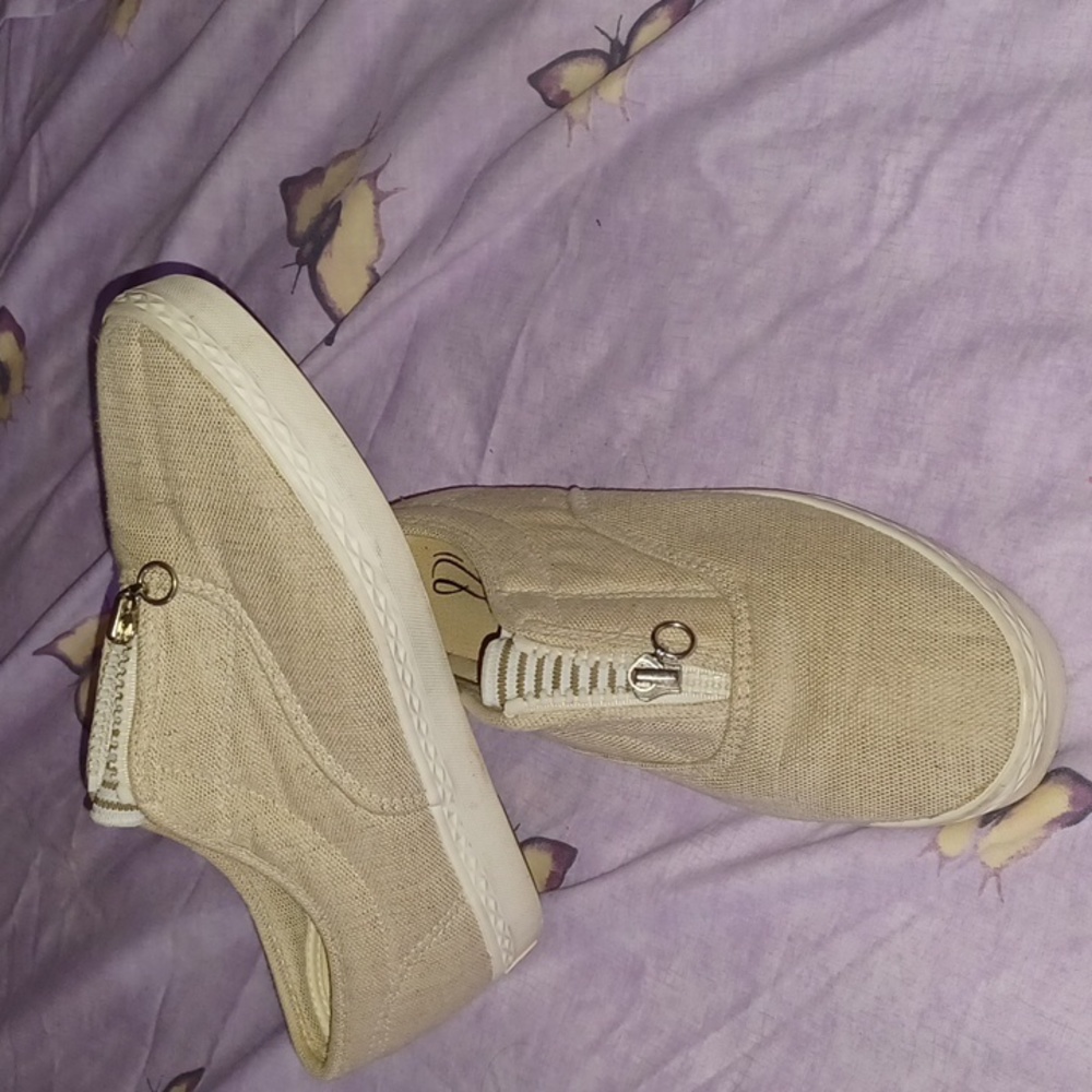 Aerosoles canvas slip-on like new